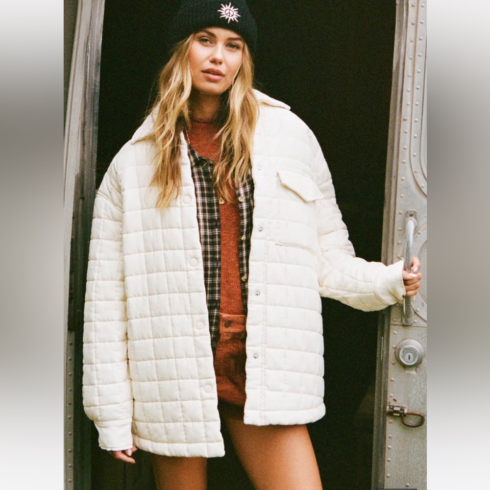 Cream Quilted Jacket, O’Neill! - Picture 1 of 15